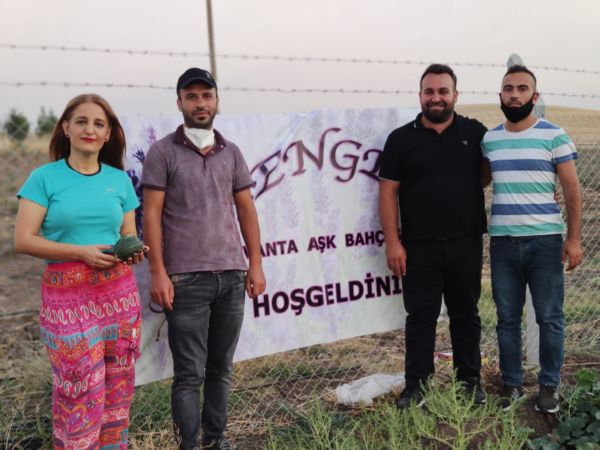 DİYARBAKIR’DA ‘LAVANTA  AŞK BAHÇESİ’ AÇILDI