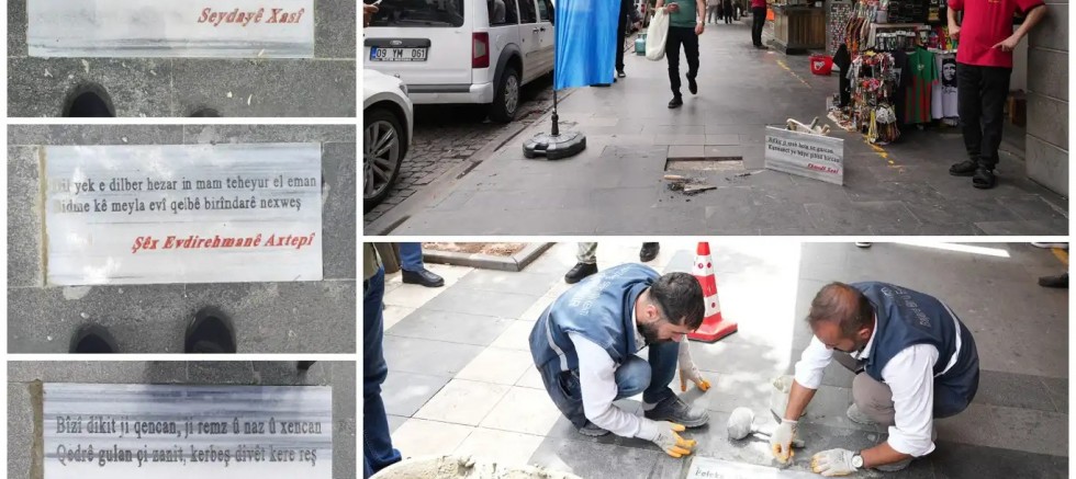 Kaldırım taşlarında değerlerimiz mi olur?
