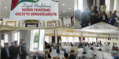 Batmanlı damat düğün yemeğinin masrafını Gazze'ye bağışladı