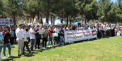 Dicle Üniversitesi öğrencileri: Gazze'ye destek eylemlerinde bulunan öğrencileri selamlıyoruz