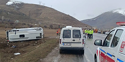 Van-Bitlis kara yolunda kaza: 29 yaralı