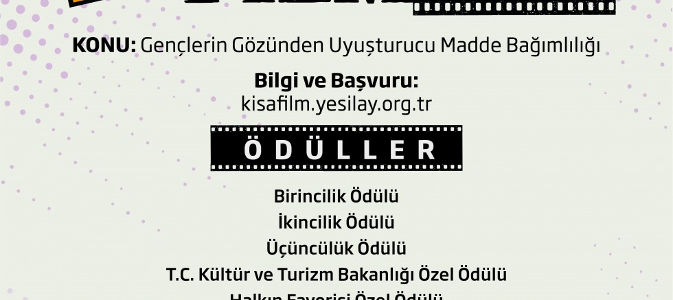 YEŞİLAY SAĞLIKLI FİKİRLER KISA FİLM YARIŞMASI İÇİN BAŞVURULAR BAŞLADI