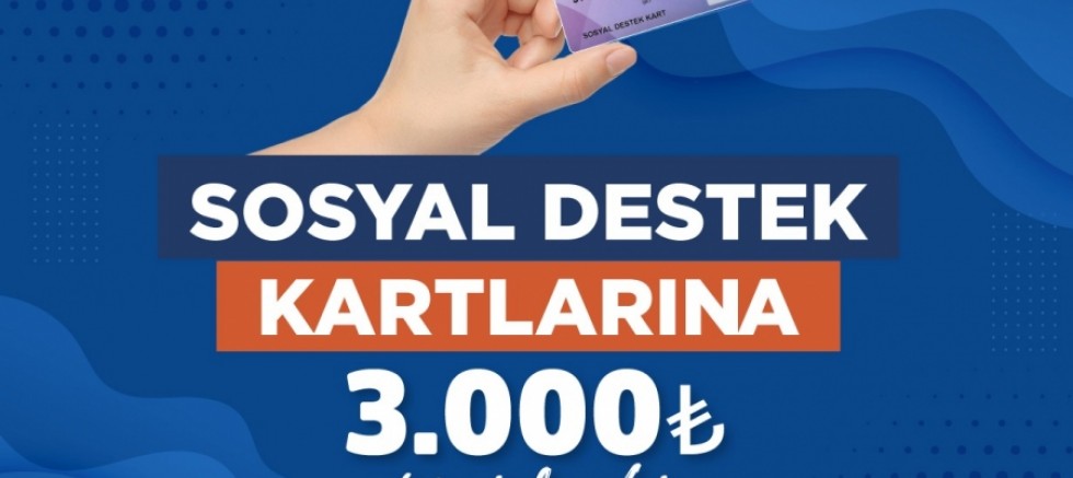 10 bin 793 kişiye sosyal destek ödemesi