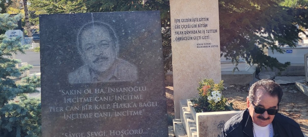 AHDE VEFA SAHNESİ! TATLISES, ERTAŞ’I DOĞDUĞU TOPRAKLARDA ANDI