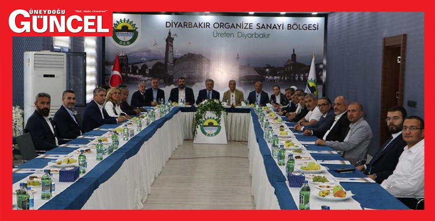 AK Parti Kurmaylarından Diyarbakır OSB'ye ziyaret.