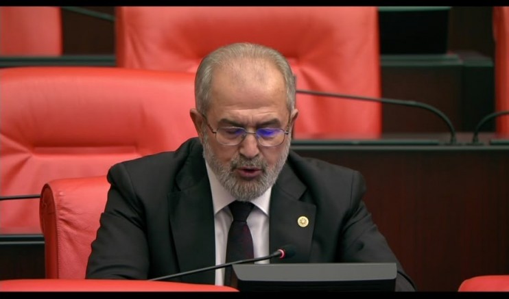 AK Partili Mehmet Sait Yaz’dan TBMM’de Filistin vurgusu: “Toprağı gasbetmek işgaldir, yurdundan sürmek zulümdür”