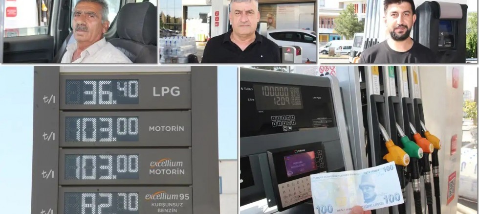 Akaryakıt fiyatları 100 TL'yi aştı: Sürücüler tepkili
