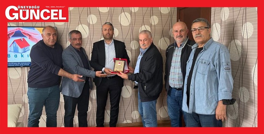 Alipaşaspor Kulübü’nden Aktepe‘ye plaket