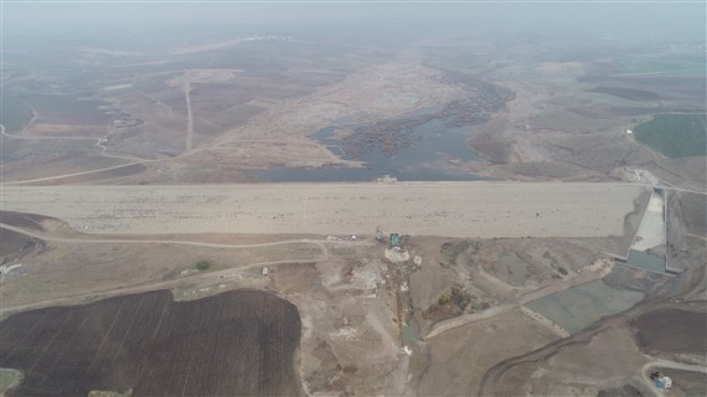 Ambar Barajı su tutmaya başladı