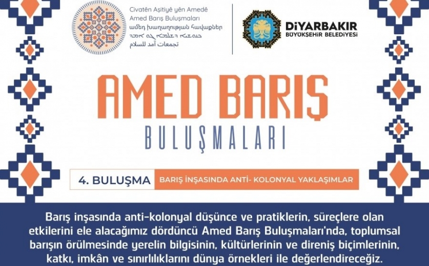 Amed Barış Buluşmalarının dördüncüsü 28 Aralık’ta
