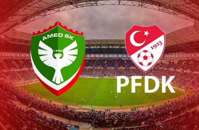 Amedspor'a PFDK'dan ağır fatura: 312 BİN TL ceza ve tribün Cezası!
