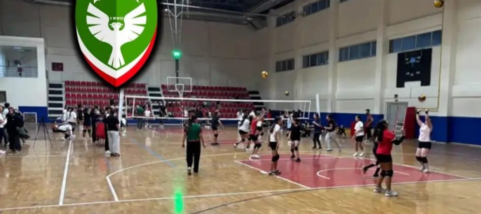 Amedspor Kadın Voleybol Akademisi seçmelerinde 66 sporcu ön elemeyi geçti