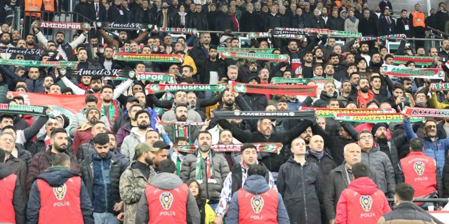 Amedspor kulübüne taraftar yasağın ilgili   tebligat ulaşmadı 