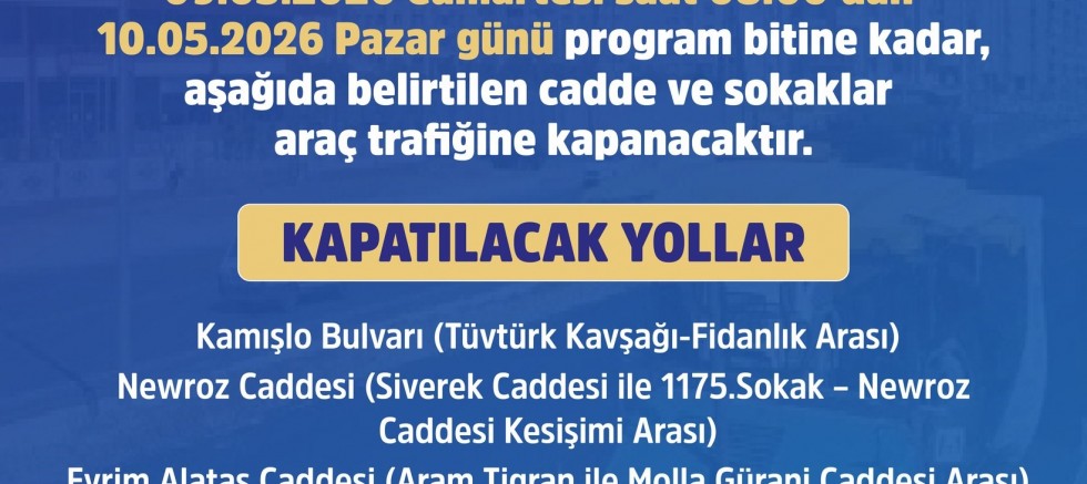 Amedspor Şampiyonluğu İçin Diyarbakır’da Bazı Yollar Trafiğe Kapatılıyor