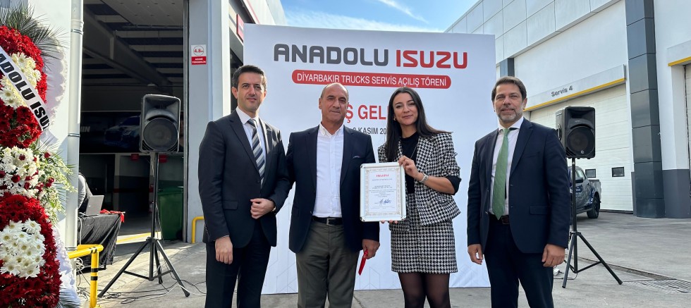 Anadolu Isuzu yetkili servis ağını Diyarbakır Trucks Otomotiv ile güçlendirdi