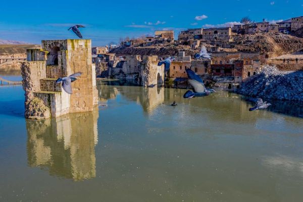 ANTİK KENT HASANKEYF BARAJ  SULARINA GÖMÜLMEYE BAŞLADI