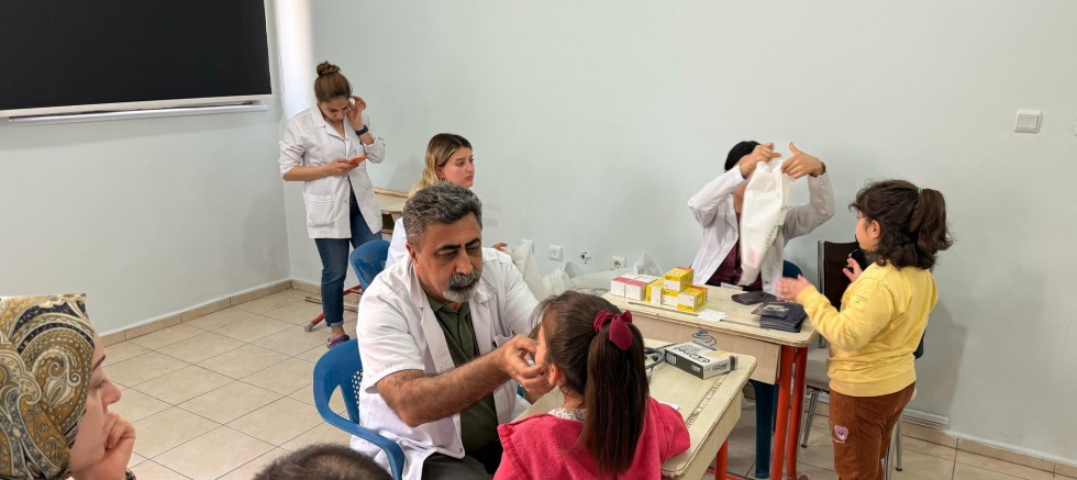 Bağlar Belediyesi’nden Çocuklara Sağlık Taraması