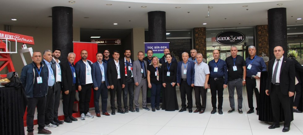 BATMAN TOÇ BİR-SEN’DE SANDIKTAN BİRLİK VE GÜVEN ÇIKTI! MEHMET SIDDIK ASLANLI YENİDEN GÖREVDE