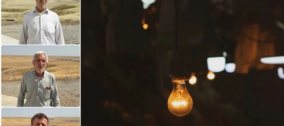 Bismil Güroluk Mahallesinde Elektrik bekleyen 27 abone yemeklerini dahi sırayla pişiriyor