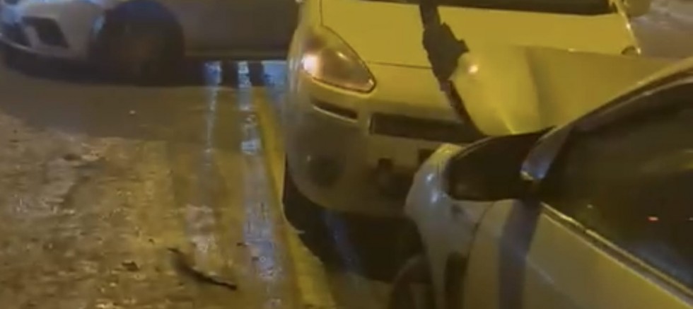 Bismil Havalimanı Çevre Yolunda Zincirleme Trafik Kazası