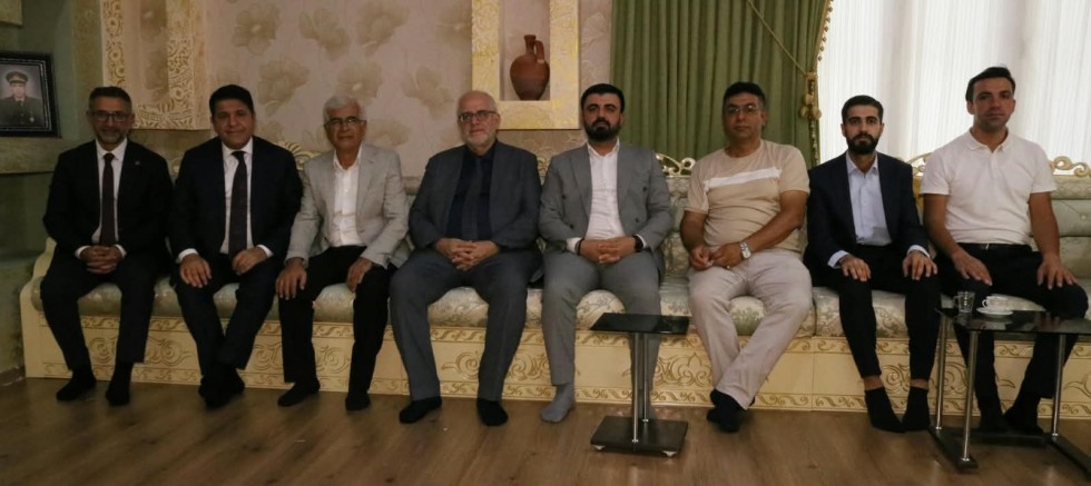 Bülent Kaya’dan Hasan Arslan’a ziyaret: Bölgesel barış ve toplumsal uzlaşı konuşuldu