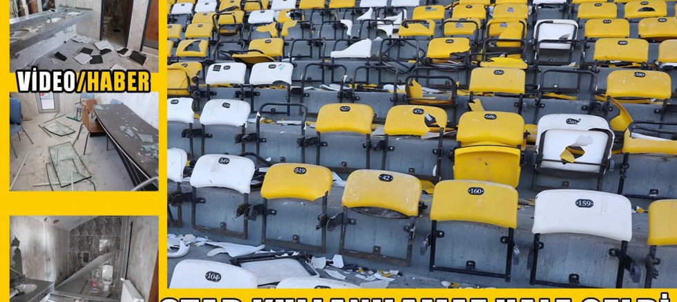 Bursaspor taraftarı Muş Stadı'nı kullanılamaz hale getirdi: Zarar 5 milyon TL