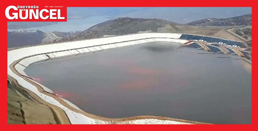 Çevreyi kirleten altın madeninin faaliyeti durduruldu