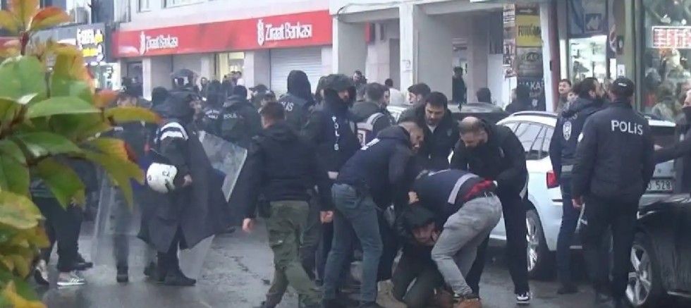 Cizre’de Suriye protestosu sonrası arbede: 2 gözaltı