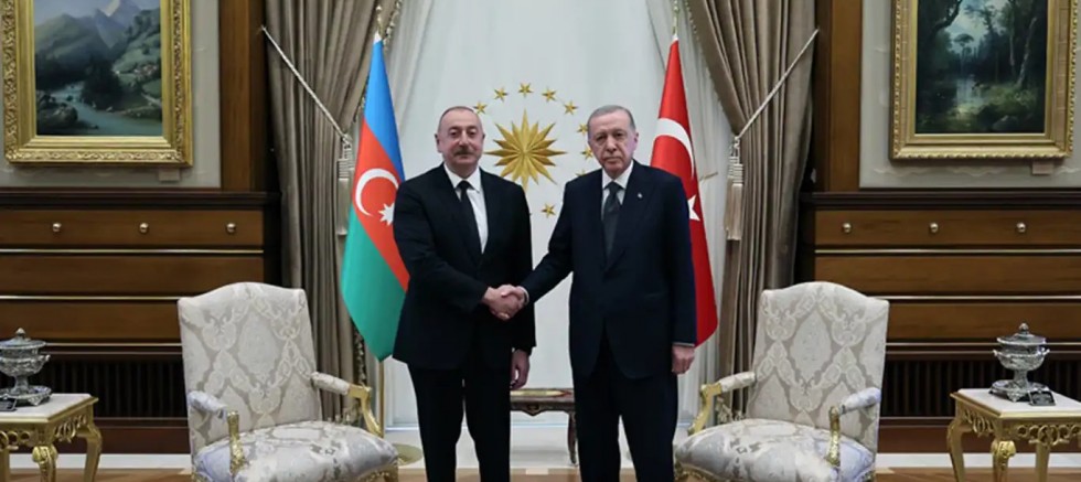 Cumhurbaşkanı Erdoğan, Azerbaycan Cumhurbaşkanı Aliyev ile görüştü