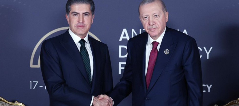 Cumhurbaşkanı Erdoğan IKBY Başkanı Barzani ile görüştü