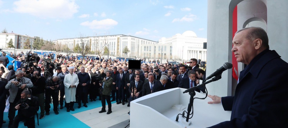 Cumhurbaşkanı Erdoğan: Şehirler camiler etrafında şekillenir