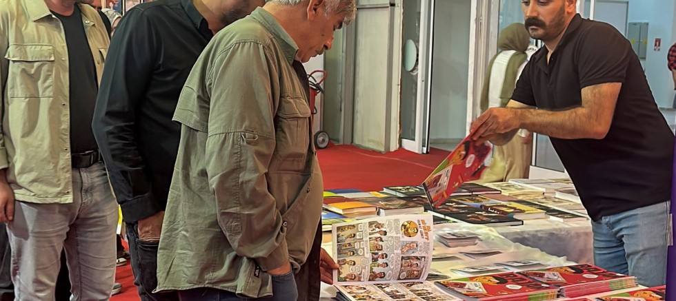 DBB’nin Kitap Fuarı standına yoğun ilgi