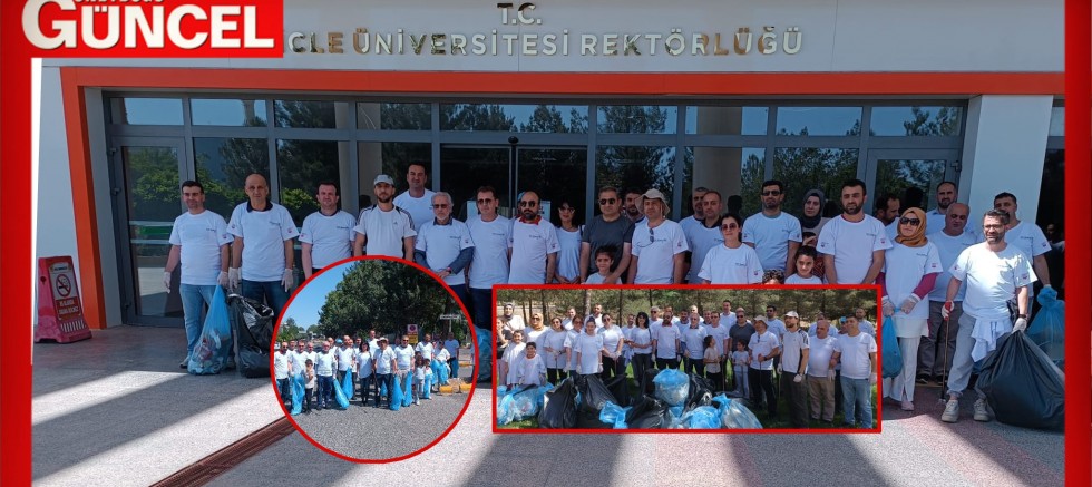 Dicle Üniversitesi ve Türk Telekom Çevre İşbirliği: Mıntıka Temizliğiyle Farkındalık Oluşturuldu