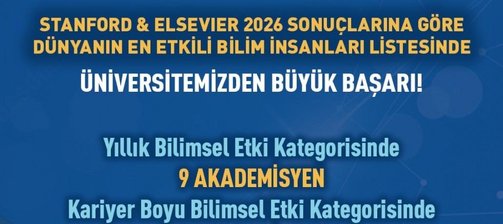 Dicle Üniversitesinden Dünya Bilim İnsanları Listesinde Büyük Başarı: 11 Akademisyen Listede
