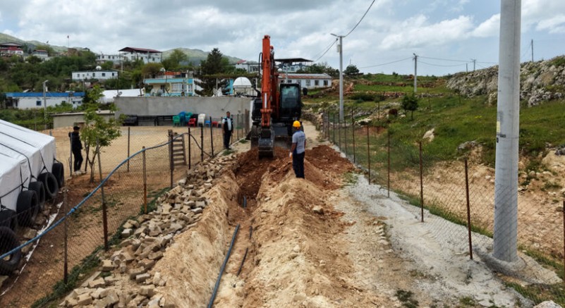 DİSKİ’den Silvan Boyunlu Mahallesi’ne 850 metrelik yeni içme suyu hattı