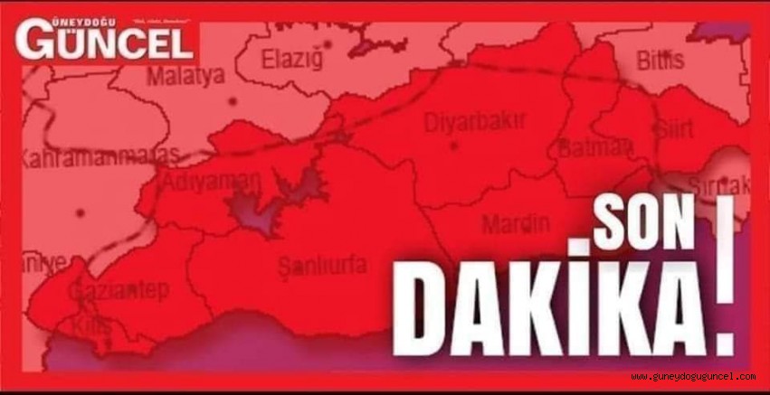 Diyarbakır'da arama kurtarma çalışmaları bitti. Son veriler açıklandı.