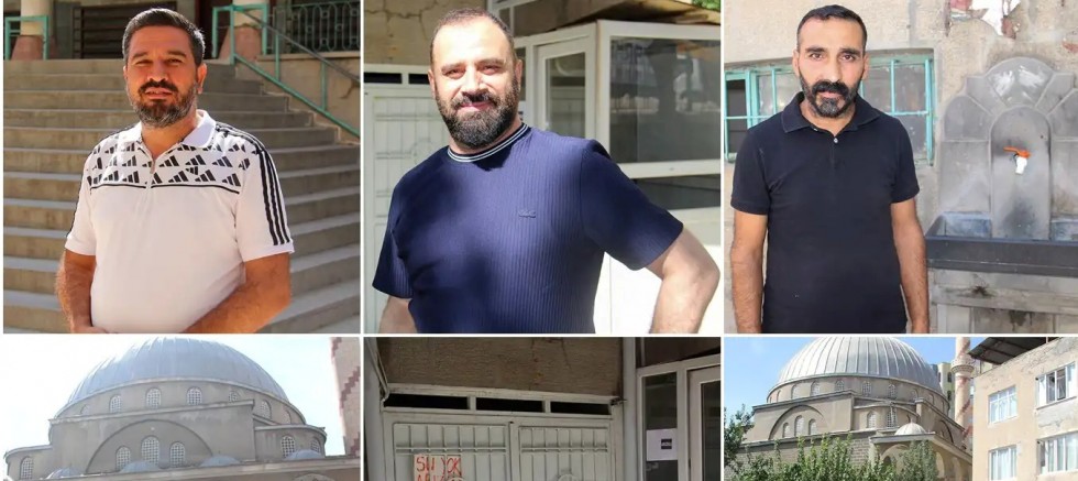 Diyarbakır'da Camiye gelenler abdest alacak su bulamıyor