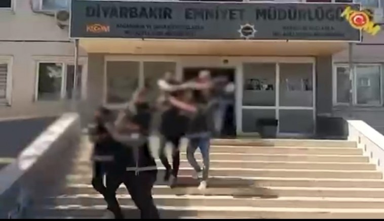 Diyarbakır’da “Daltonlar” operasyonu: 8 şüpheli tutuklandı