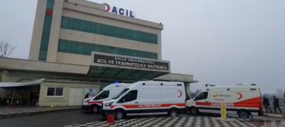 Diyarbakır’da İnşaatta düşen işçi ağır yaralandı