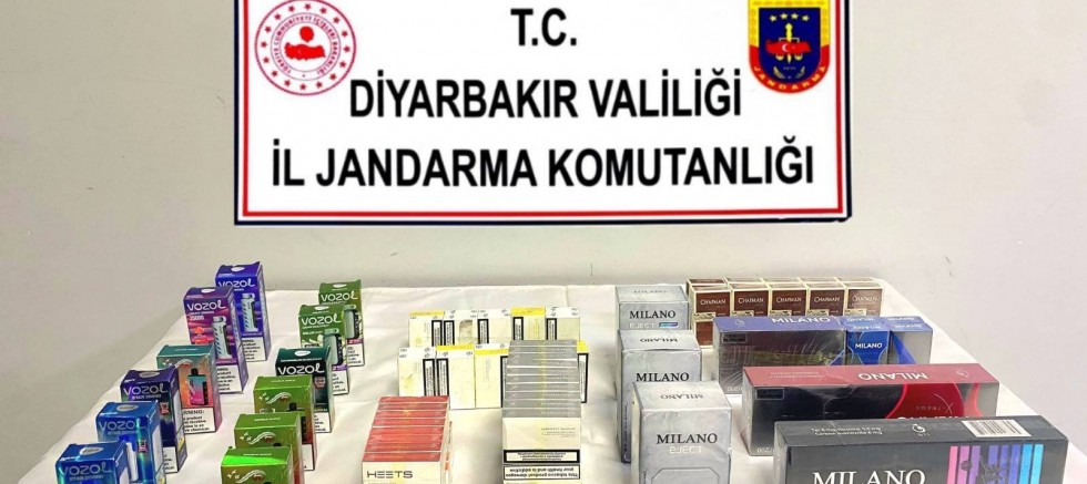 Diyarbakır’da kaçakçılık operasyonları: 57 şüpheliye işlem