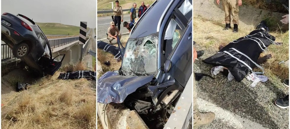 Diyarbakır'da Tali yoldan çıkan araç kazaya neden oldu: Bir ölü 3 yaralı