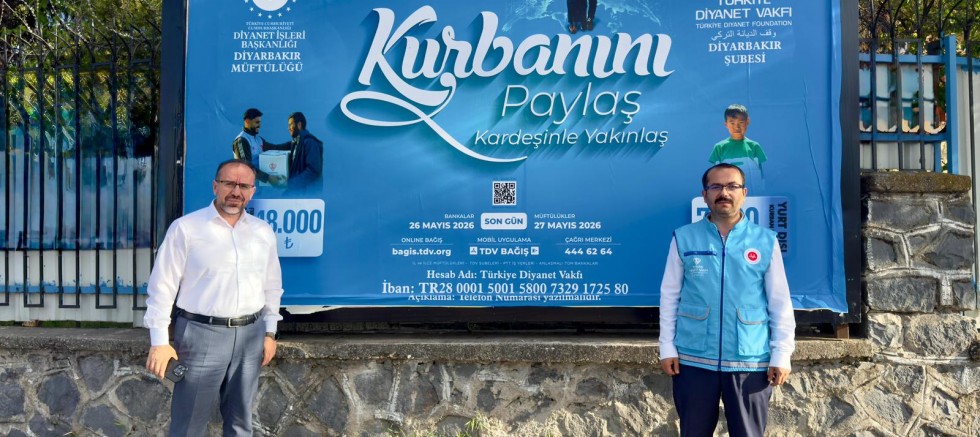 Diyarbakır’da Vekâletle Kurban Organizasyonu İçin Billboard Çalışması