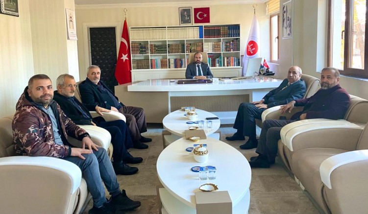 Diyarbakır İl Müftülüğüne Atanan Celal Büyük'ü Güneydoğu Güncel Gazetesi Ekibi Ziyaret Etti