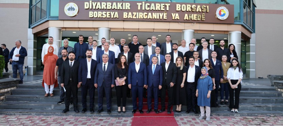 Diyarbakır Ticaret Borsasında Engin Yeşil güven tazeledi