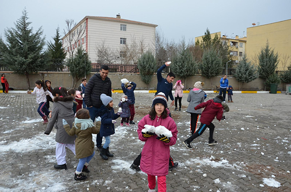 DİYARBAKIRLI SPORCULARA KAR SÜRPRİZİ