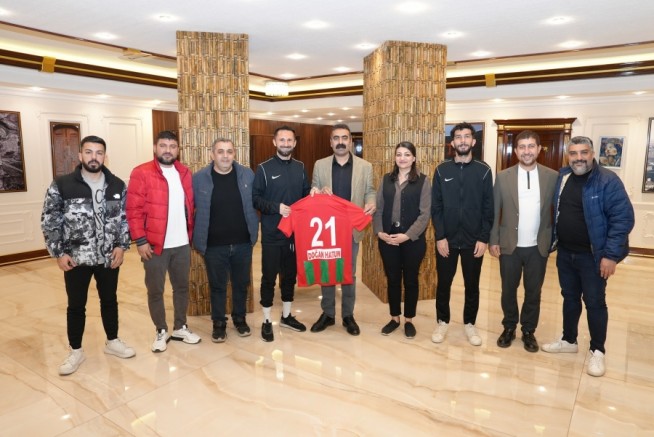 Diyarbekirspor’dan DBB’ye moral ziyareti