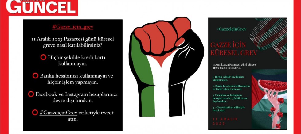 Dünya, İsrail'in Gazze'deki Müslümanlara Yönelik Soykırımı Protesto İçin Küresel Grevde Birleşiyor
