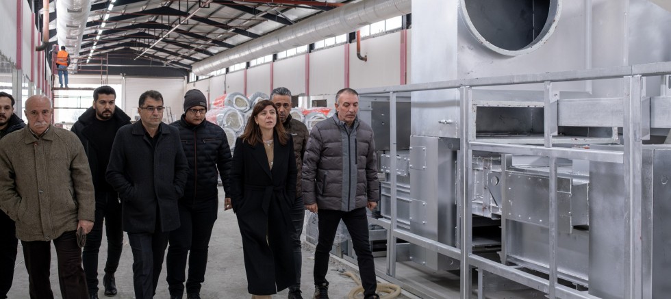 Eşbaşkan Bucak, Halk Ekmek Fabrikası’nda inceleme