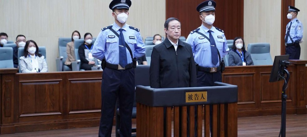 Eski Çin Adalet Bakanı idama mahkûm edildi