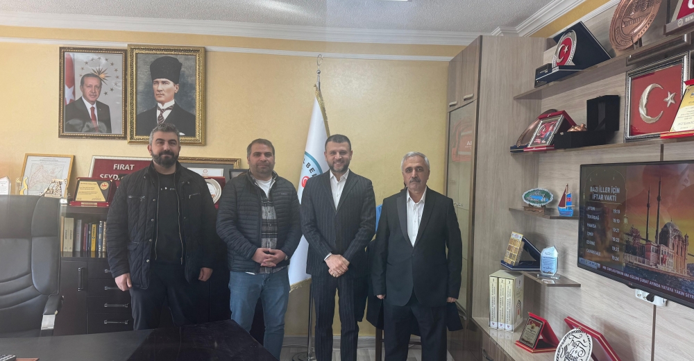 Güneydoğu Güncel Gazetesi’nden Eğil Belediye Başkanı Saydaoğlu’na Ziyaret